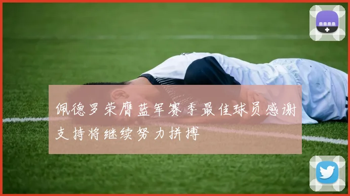 佩德罗荣膺蓝军赛季最佳球员感谢支持将继续努力拼搏